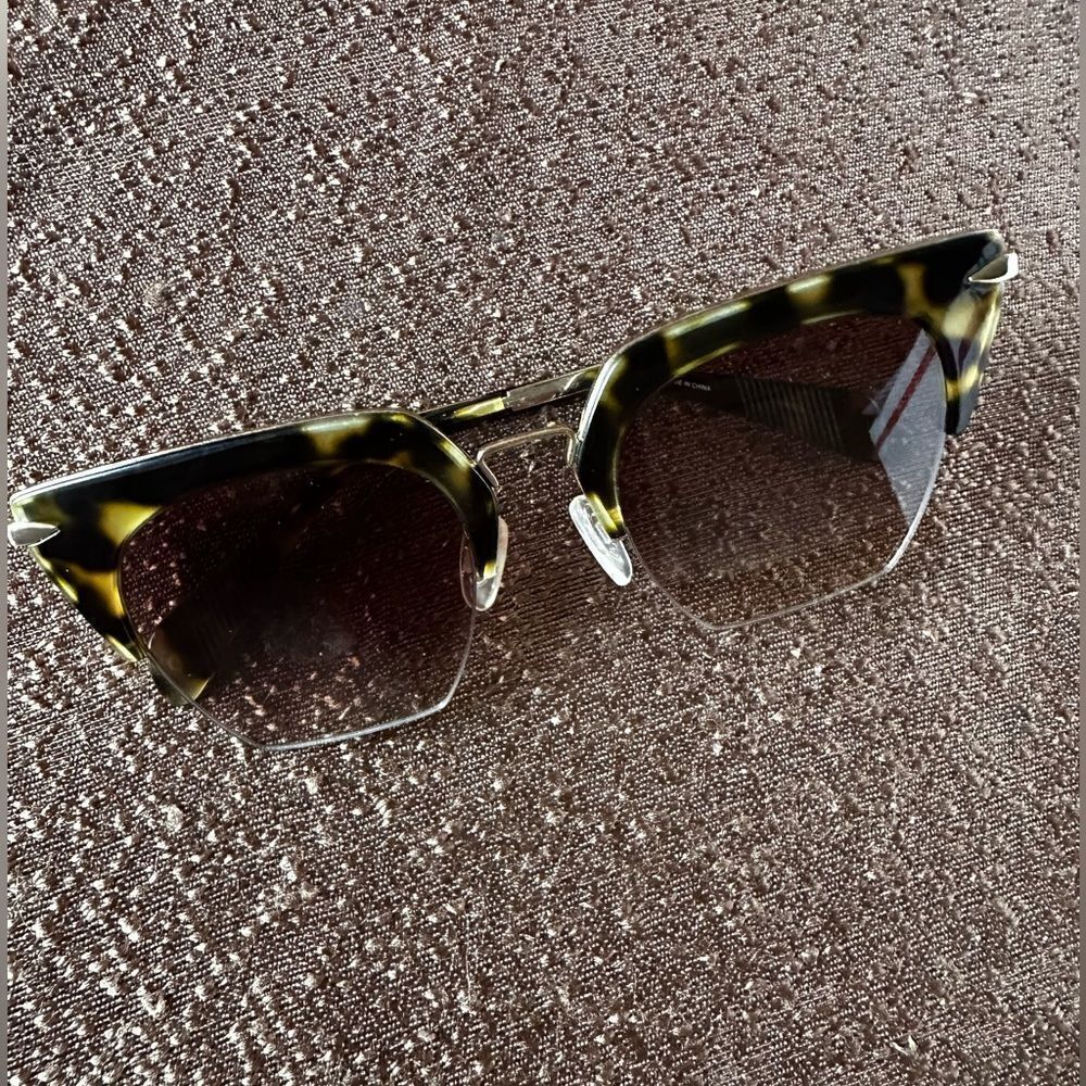 RAG and Bone Sunglasses RNB 1007S size 51 21 brown tortoiseshell Brat Girl NWOT - Picture 15 of 15